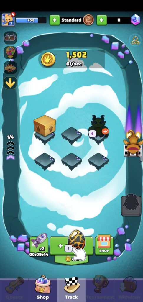 Dragon Crypto game Air drop boxes